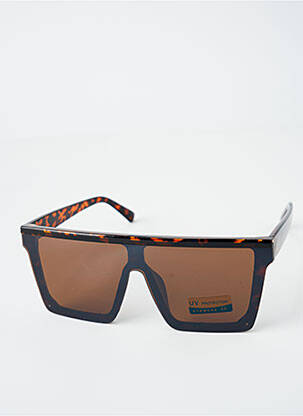 Lunettes de soleil imprimé animal marron CITY VISION EYEWEAR femme