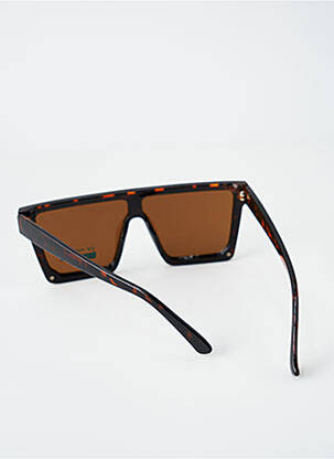 Lunettes de soleil imprimé animal marron CITY VISION EYEWEAR femme