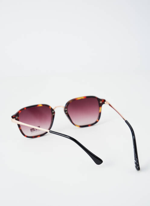 Lunettes de soleil imprimé animal marron CITY VISION EYEWEAR femme
