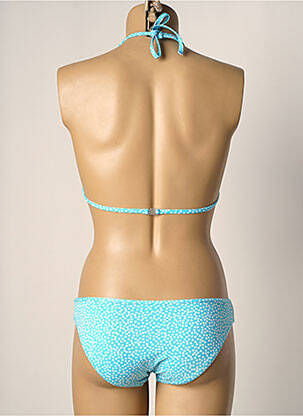 Maillot de bain 2 pièces stretch haut triangles bleu HISTOIRE DE PLAGE femme