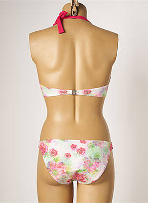 Maillot de bain 2 pièces haut soutien-gorge moulé haut soutien-gorge moulé rose KIWI femme
