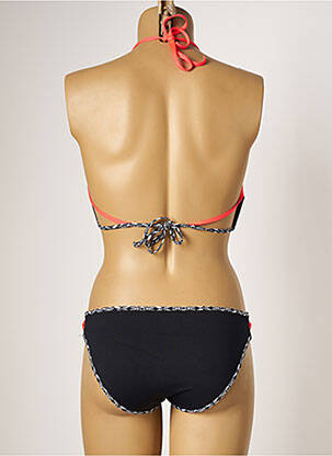 Maillot de bain 2 pièces stretch noir SALÉE femme