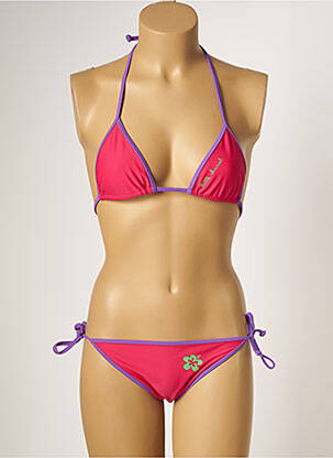 Maillot de bain 2 pièces bikini rose LITTLE MARCEL fille