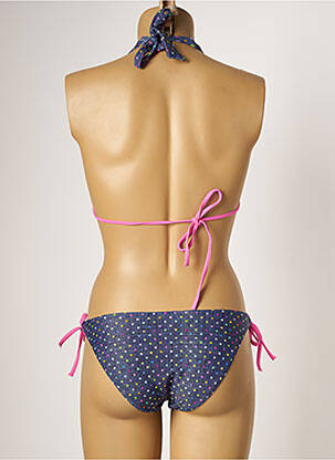 Maillot de bain 2 pièces stretch haut soutien-gorge moulé violet HISTOIRE DE PLAGE femme