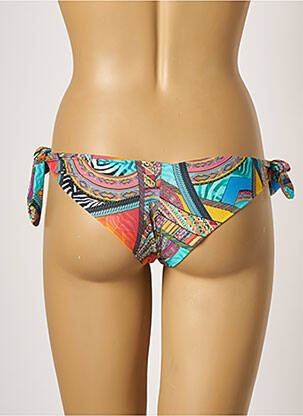 Bas de maillot de bain imprimé fantaisie bikini bleu RIO DE SOL femme