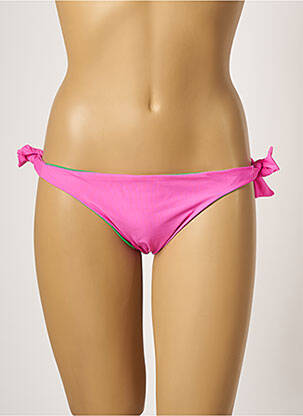 Bas de maillot de bain réversible bikini vert MOONTIDE femme