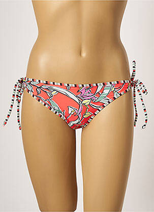 Bas de maillot de bain réversible bikini rose PIHA femme