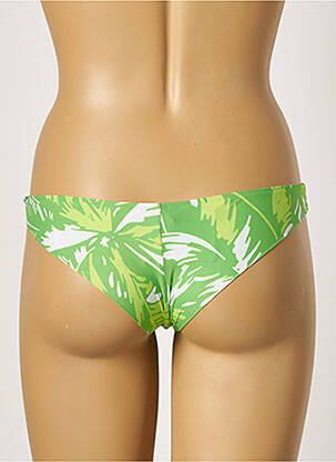 Bas de maillot de bain imprimé fantaisie culotte vert RIO DE SOL femme