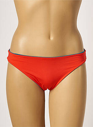 Bas de maillot de bain réversible culotte bleu KIWI femme