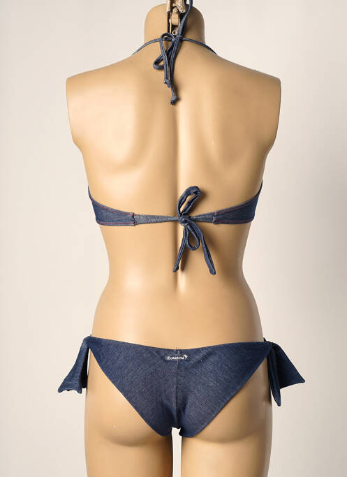 Maillot de bain 2 pièces bleu BORABORA pour femme