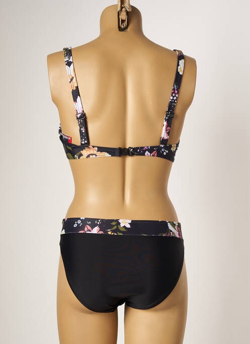 Maillot de bain 2 pièces noir LAGON BLEU pour femme