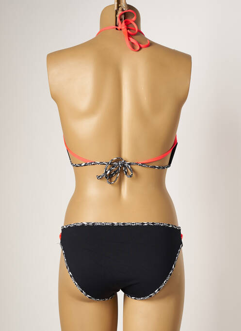 Maillot de bain 2 pièces noir SALÉE pour femme