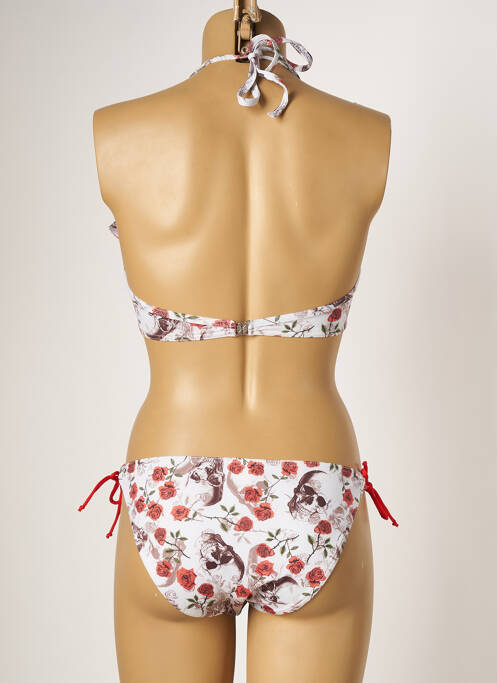 Maillot de bain 2 pièces rouge PRINCESS K pour femme