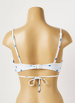 Haut de maillot de bain stretch haut soutien-gorge push-up bleu SEAFOLLY femme