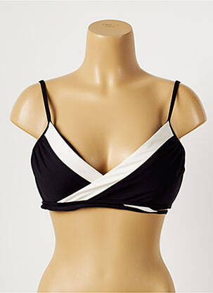 Haut de maillot de bain stretch haut soutien-gorge push-up noir SEAFOLLY femme