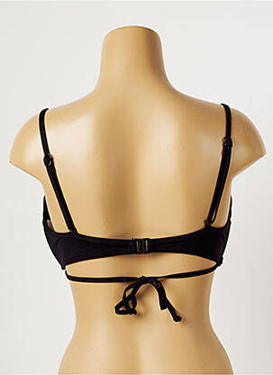 Haut de maillot de bain stretch haut soutien-gorge push-up noir SEAFOLLY femme