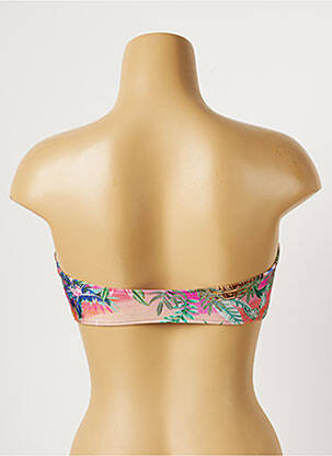 Haut de maillot de bain stretch haut bandeau bleu RIO DE SOL femme