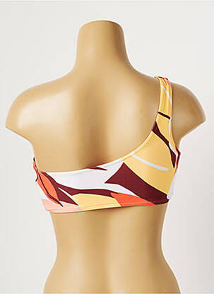 Haut de maillot de bain stretch haut soutien-gorge moulé orange SEAFOLLY femme