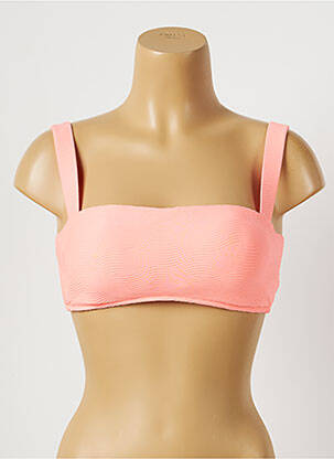 Haut de maillot de bain stretch haut soutien-gorge moulé rose SEAFOLLY femme