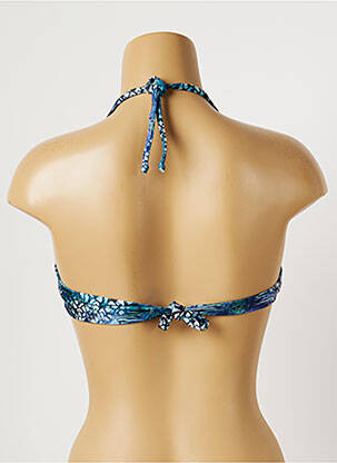 Haut de maillot de bain stretch haut bandeau bleu RIO DE SOL femme