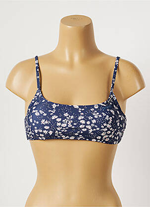 Haut de maillot de bain stretch haut soutien-gorge moulé bleu PROTEST femme
