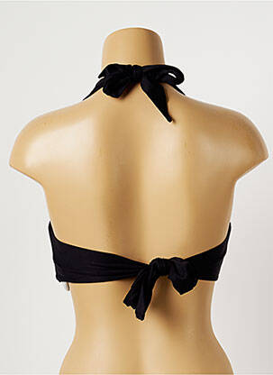 Haut de maillot de bain stretch haut soutien-gorge moulé noir SEAFOLLY femme