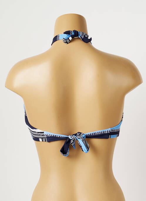 Haut de maillot de bain bleu MOONTIDE pour femme