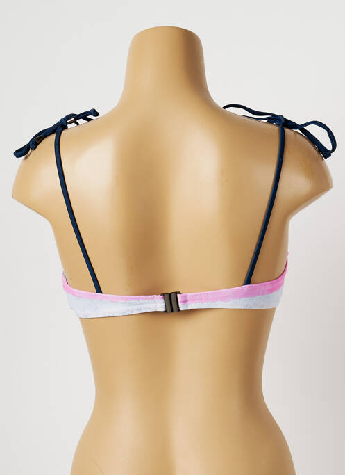 Haut de maillot de bain bleu PIHA pour femme