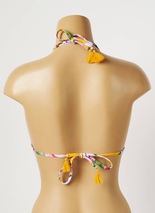 Haut de maillot de bain jaune YSABEL MORA pour femme