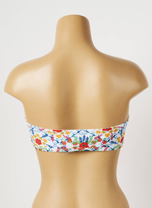 Haut de maillot de bain orange PIHA pour femme