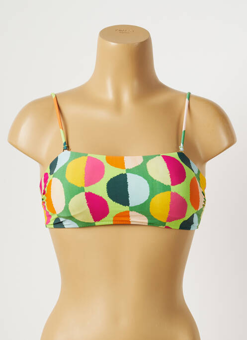 Haut de maillot de bain vert RIO DE SOL pour femme