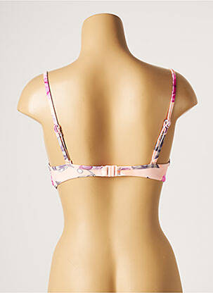 Haut de maillot de bain stretch haut soutien-gorge moulé rose SEAFOLLY femme