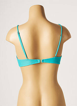 Haut de maillot de bain stretch haut soutien-gorge moulé bleu RIO DE SOL femme