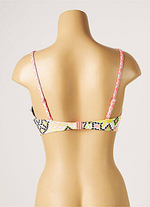 Haut de maillot de bain stretch haut bandeau rose MOONTIDE femme
