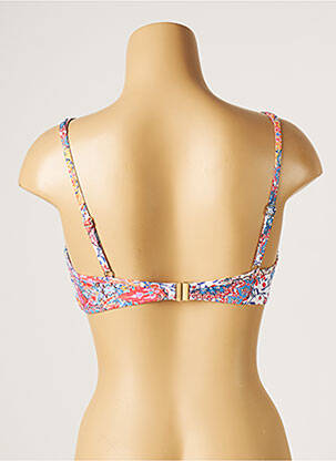 Haut de maillot de bain stretch haut soutien-gorge moulé bleu MOONTIDE femme