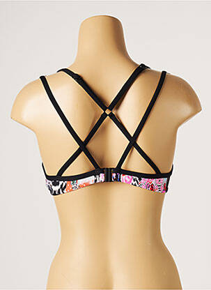 Haut de maillot de bain stretch haut soutien-gorge moulé noir SEAFOLLY femme