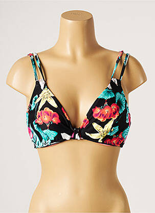 Haut de maillot de bain stretch haut soutien-gorge emboitant noir SEAFOLLY femme