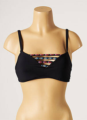Haut de maillot de bain stretch haut soutien-gorge emboitant noir SEAFOLLY femme