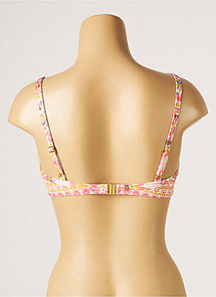 Haut de maillot de bain stretch haut soutien-gorge emboitant orange KIWI femme