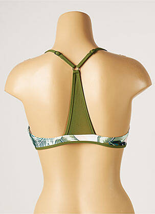 Haut de maillot de bain stretch haut soutien-gorge balconnet vert SEAFOLLY femme