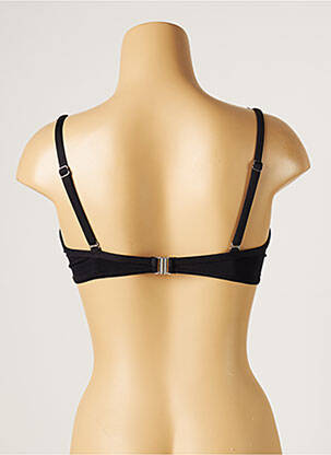 Haut de maillot de bain stretch haut soutien-gorge emboitant noir LPB femme
