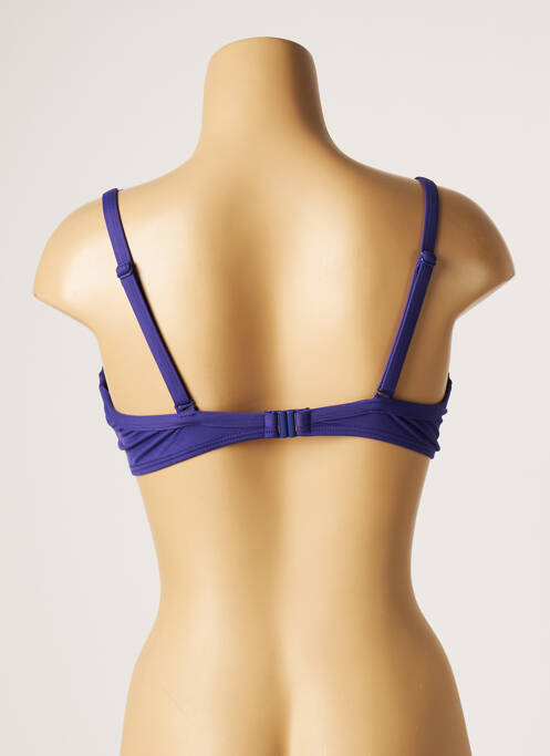 Haut de maillot de bain stretch haut soutien-gorge moulé violet MOONTIDE femme