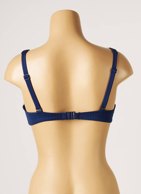 Haut de maillot de bain bleu CHERRY BEACH pour femme