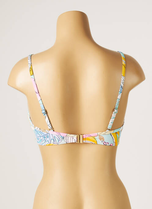 Haut de maillot de bain bleu PIHA pour femme