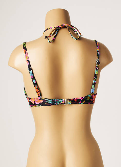 Haut de maillot de bain noir ANTIGEL pour femme