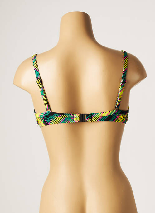 Haut de maillot de bain vert CHERRY BEACH pour femme