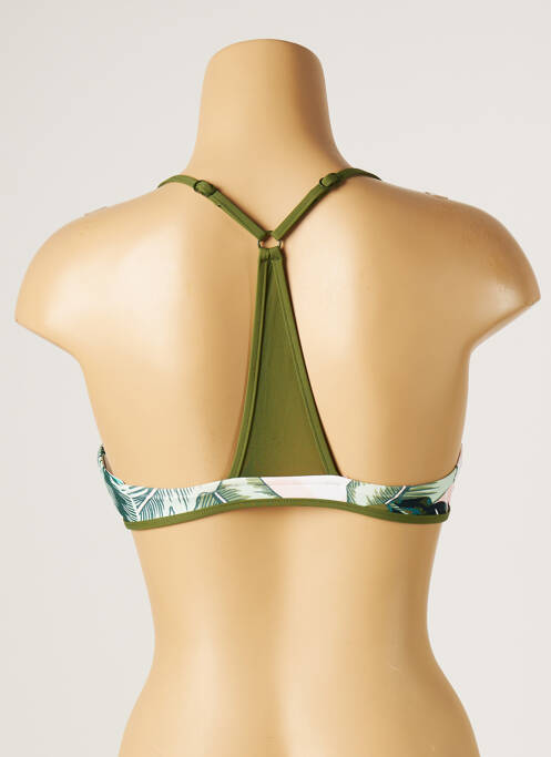Haut de maillot de bain vert SEAFOLLY pour femme