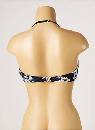 Haut de maillot de bain stretch haut bandeau bleu SEAFOLLY femme
