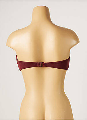 Haut de maillot de bain stretch haut bandeau marron SEAFOLLY femme
