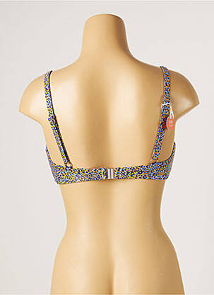 Haut de maillot de bain stretch bleu SEAFOLLY femme
